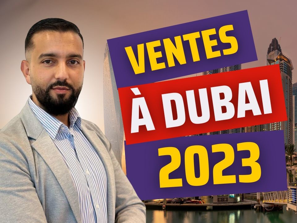 Les chiffres de l'immobilier à Dubai - Avril 2023