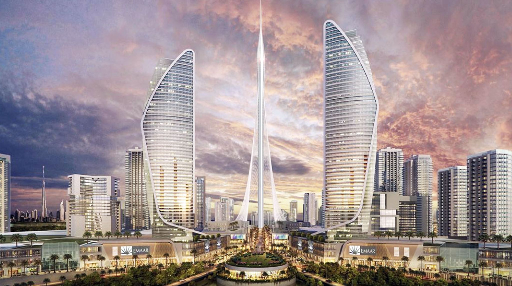 Dubai Creek Tower repensé