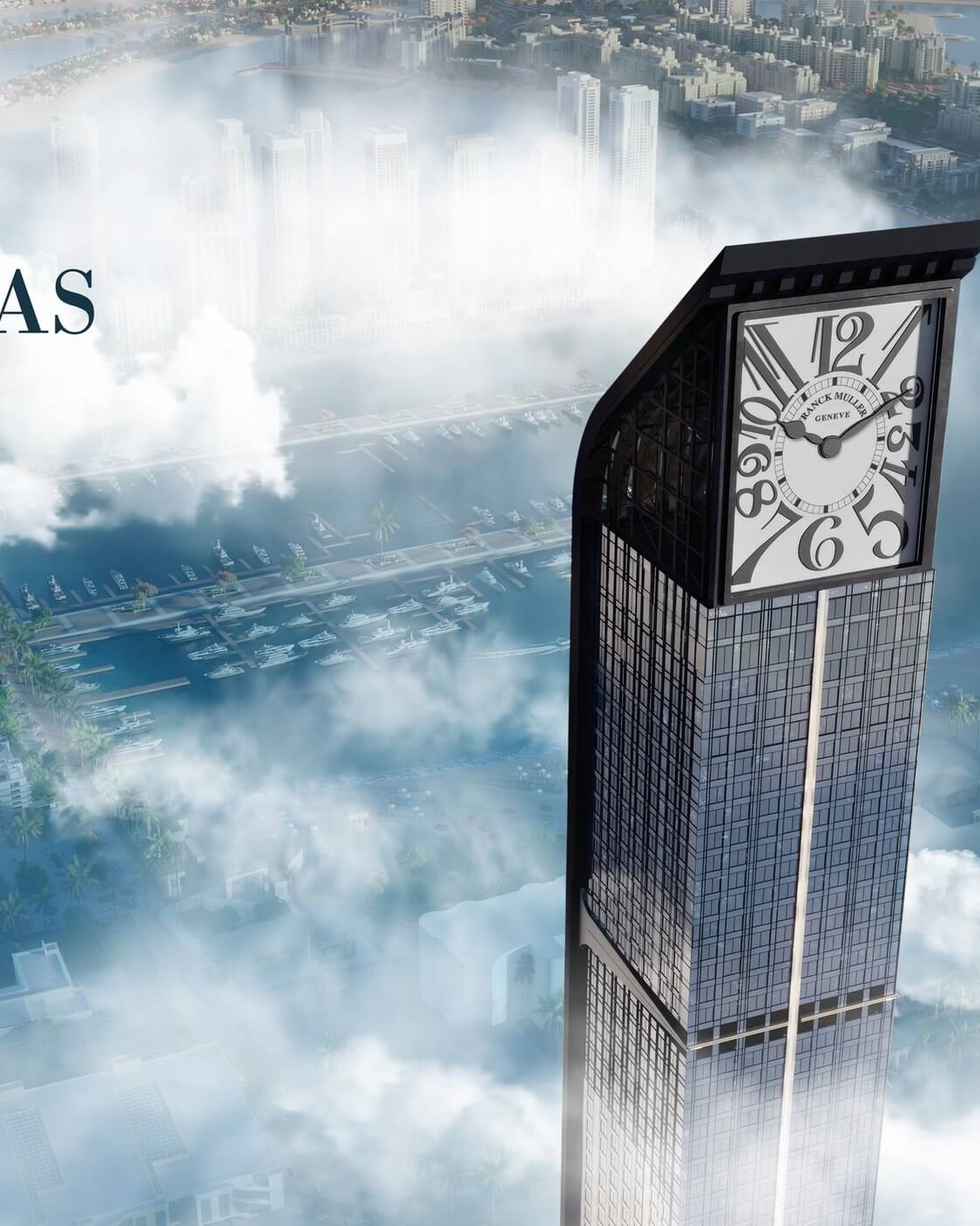 La tour horloge résidentielle la plus haute du monde sera à Dubai