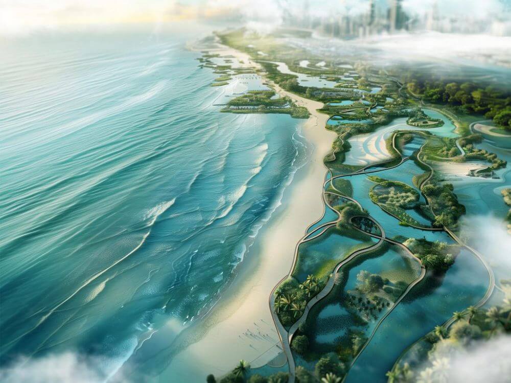 La révolution verte à Dubaï : Un projet de mangroves le long de 72 km de côte