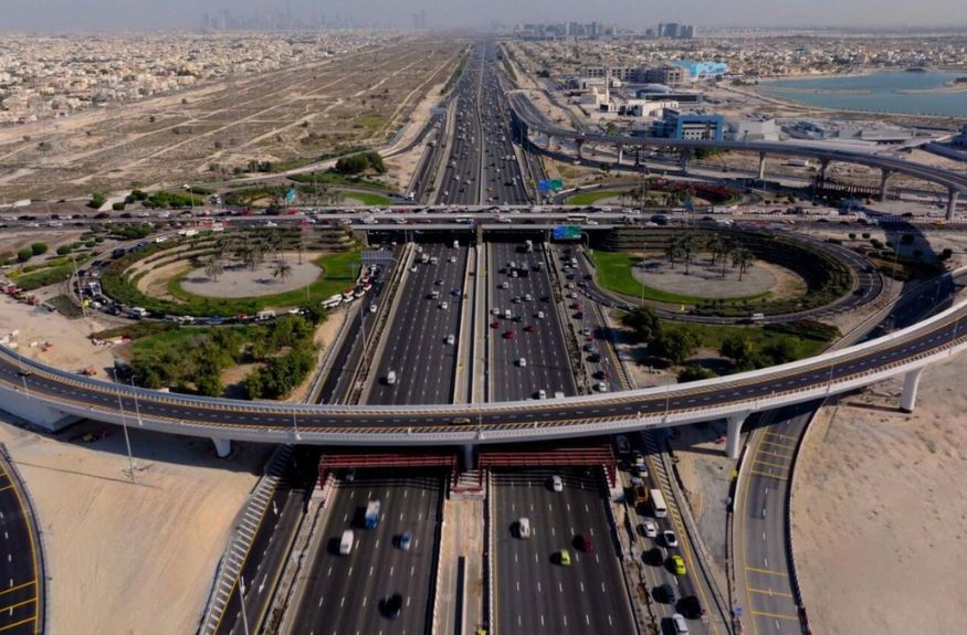 Dubai A new bridge cuts journey time to 3 minutes between Hessa Street and Al Khail Road