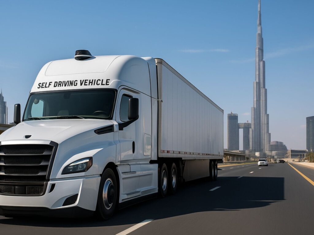 Dubai launches its first autonomous trucks