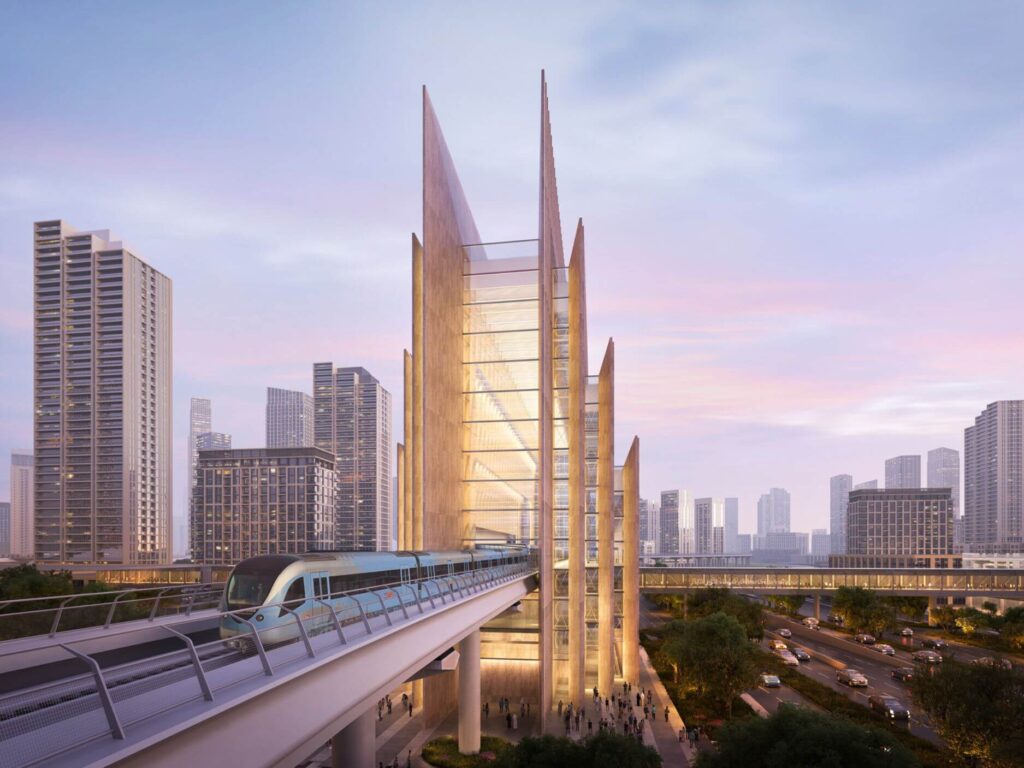 Dubaï dévoile la nouvelle ligne Metro Blue Line