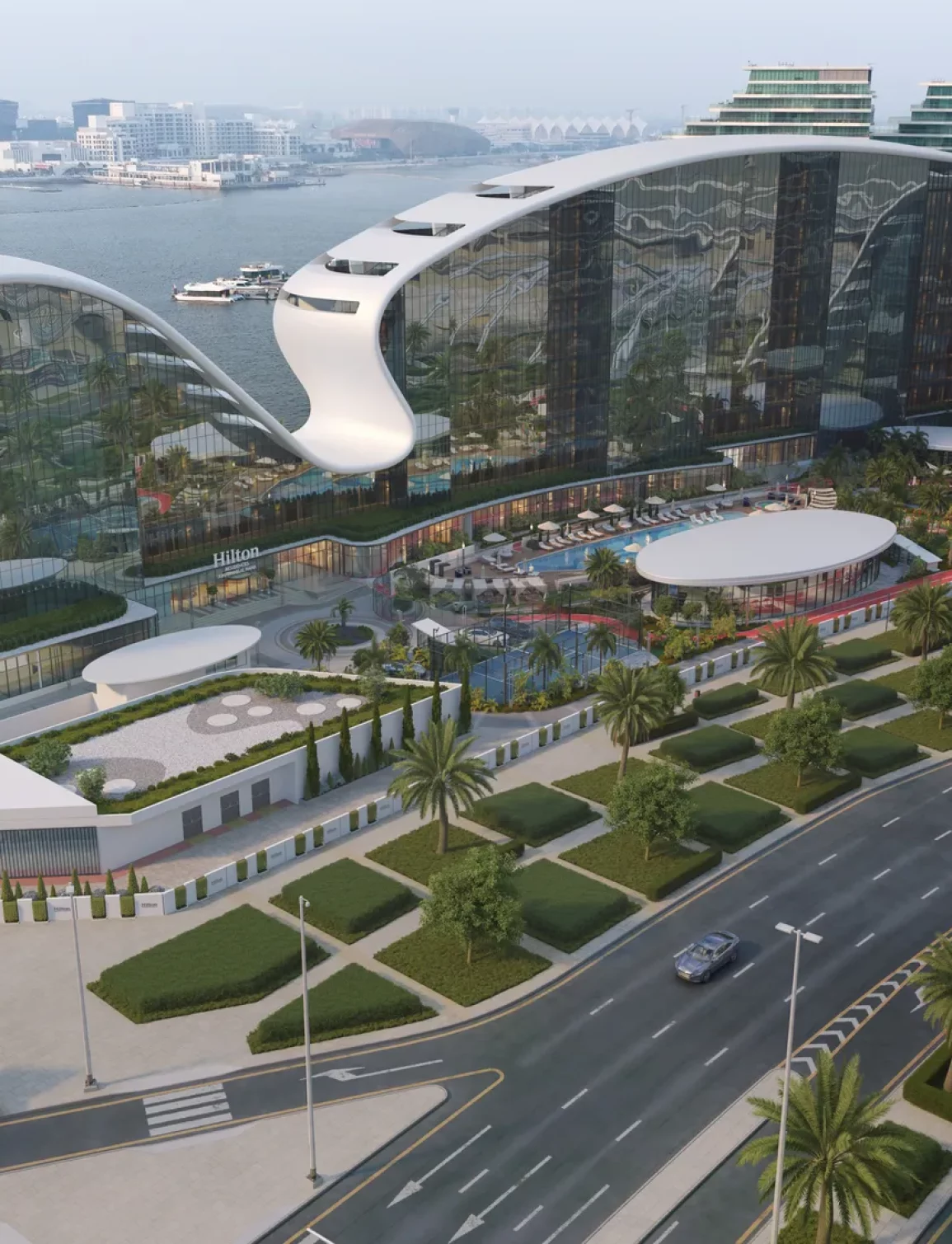 Hilton Residences Abu Dhabi Al Raha u2014 project,cover